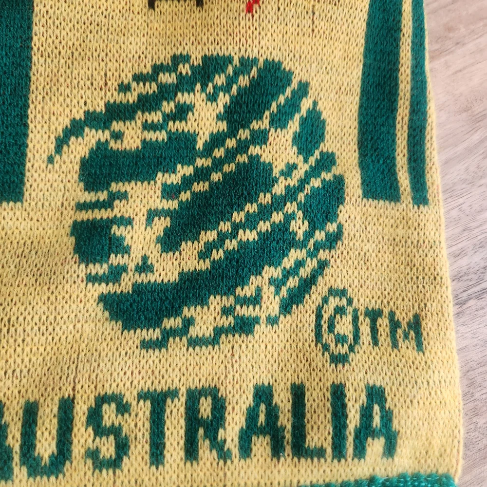 Australia Tab Sports Bet Scarf - Green and Yellow